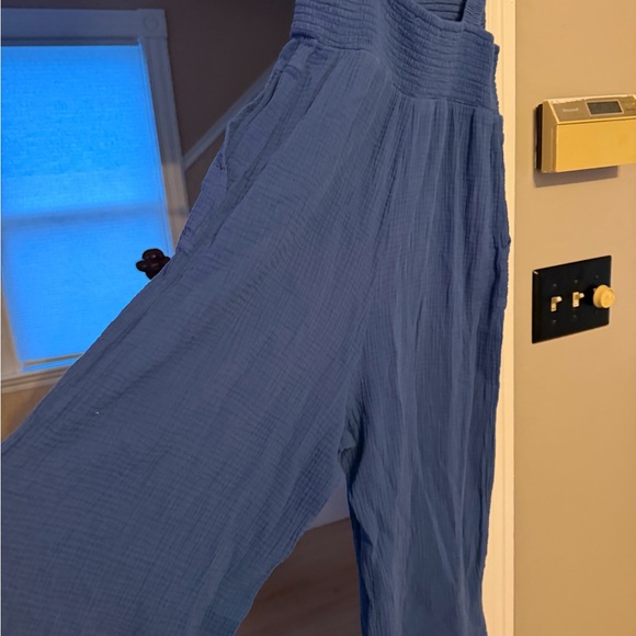 Ces Femme Textured Blue Top - Picture 4 of 9